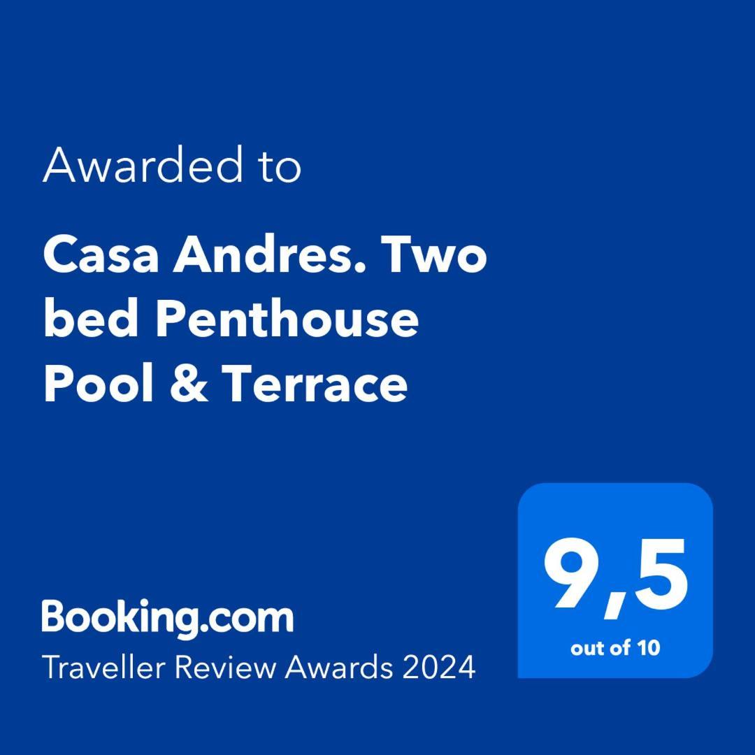 Apartamento Casa Andres. Two Bed Penthouse Pool & Terrace Alicante Exterior foto
