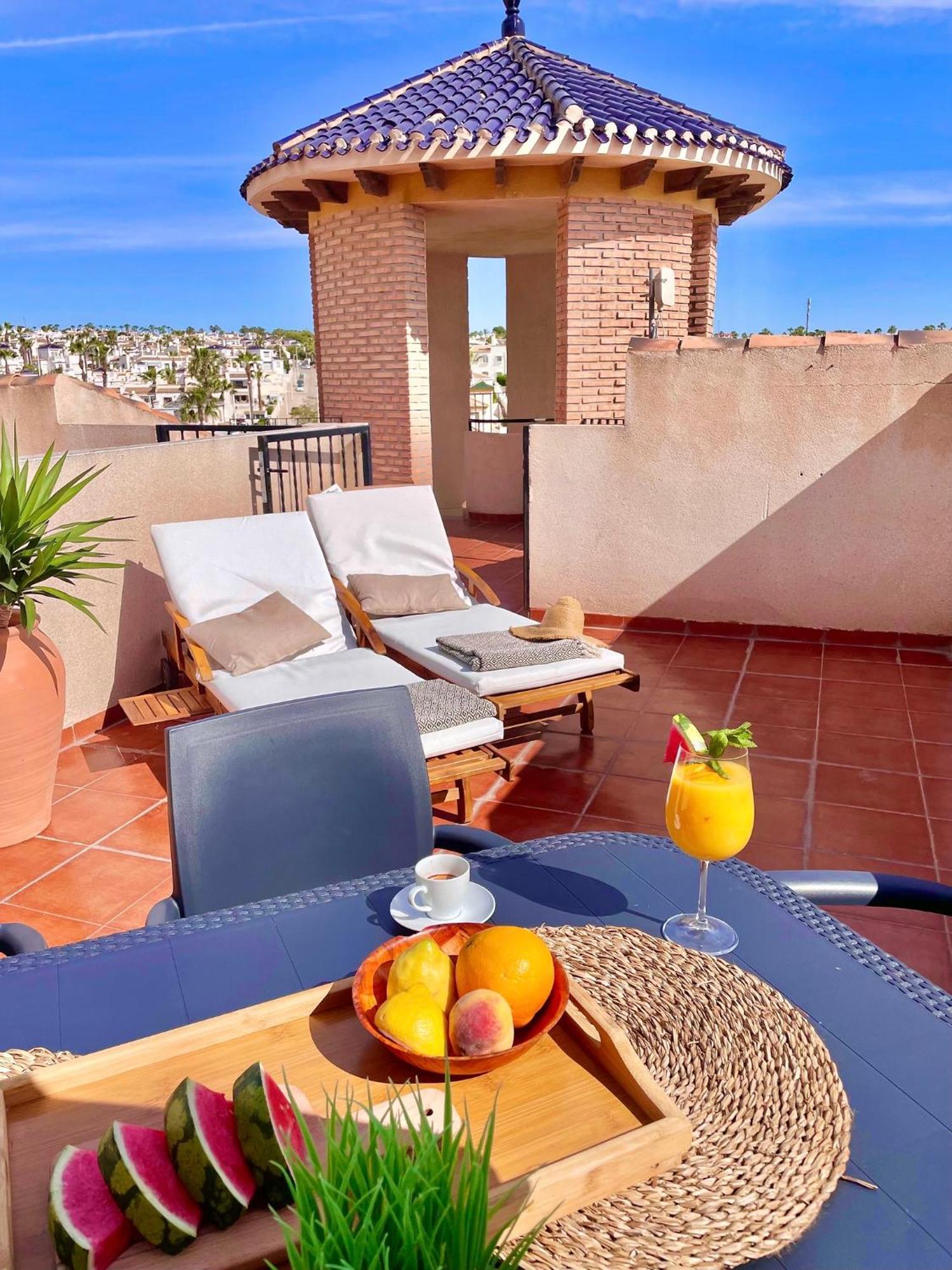 Apartamento Casa Andres. Two Bed Penthouse Pool & Terrace Alicante Exterior foto